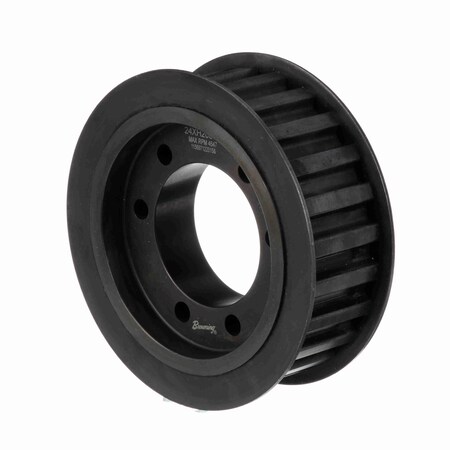 Browning Steel Bushed Bore Gearbelt Pulley, 24XH200SF 24XH200SF